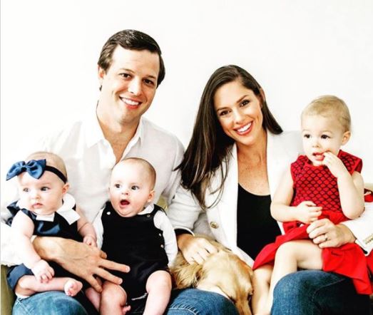 Her siblings and parents, adorable picture